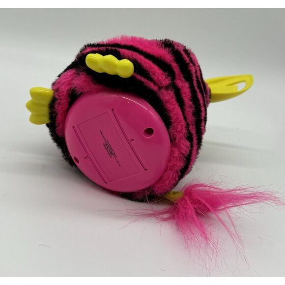 HASBRO Pink Black Striped FURBY Yellow Ears Boom Tested & Working - Picture 4 of 5